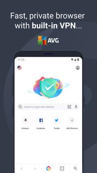AVG Secure Browser постер