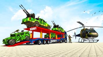 US Army Truck Transport Game постер