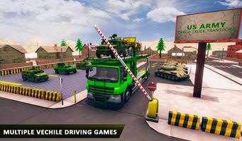 US Army Truck Transport Game скриншот 2