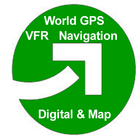 Air VFR GPS- International Stand Alone Navigation. icône