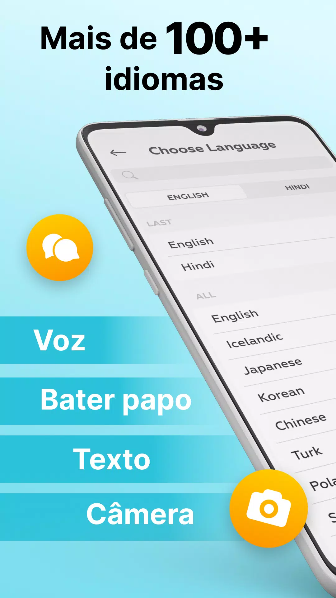 Download do APK de Falar e Traduzir Idiomas para Android