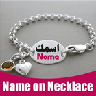 Write Your Name On Necklace icon