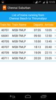 Chennai Suburban screenshot 2
