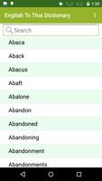 English To Thai Dictionary syot layar 3