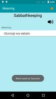 English To Swahili Dictionary скриншот 2
