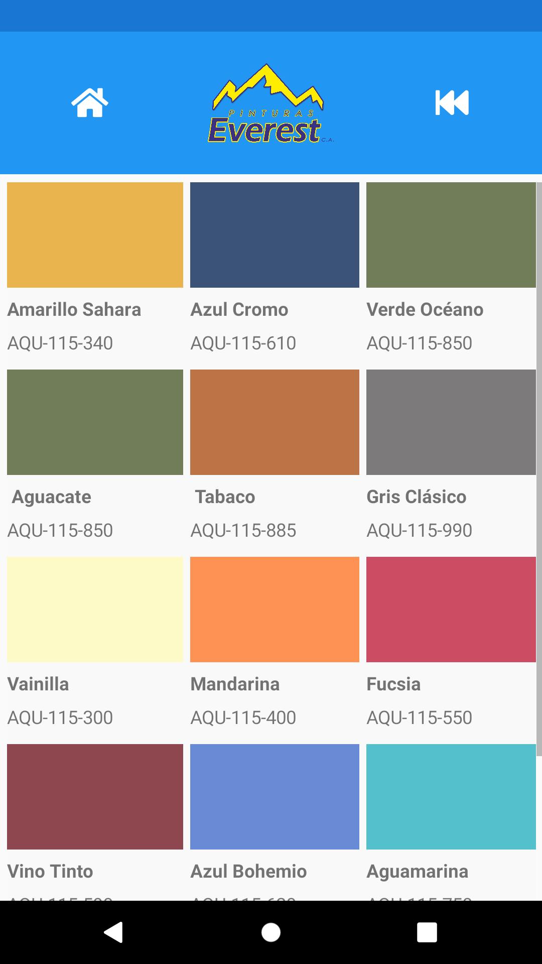 Download do APK de Carta de Colores Everest para Android