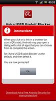 Avira USSD Exploit Blocker ảnh chụp màn hình 1