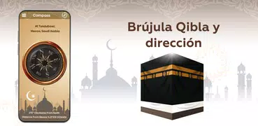 Brújula Qibla: Dirección Kaaba
