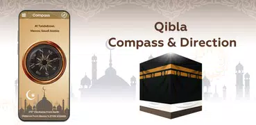 Qibla Compass: direção Kaaba