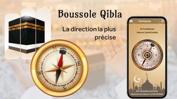 Qibla Boussole - Namaz Time Affiche