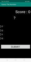 Guess The Number تصوير الشاشة 1