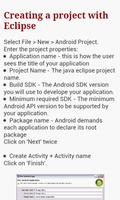 Developing Android Apps Basics تصوير الشاشة 1