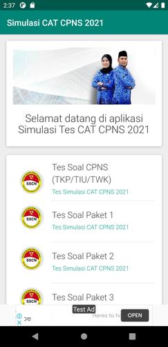 Simulasi Tes Cpns Pppk 2021 Lengkap Tkp Tiu Twk For Android Apk Download