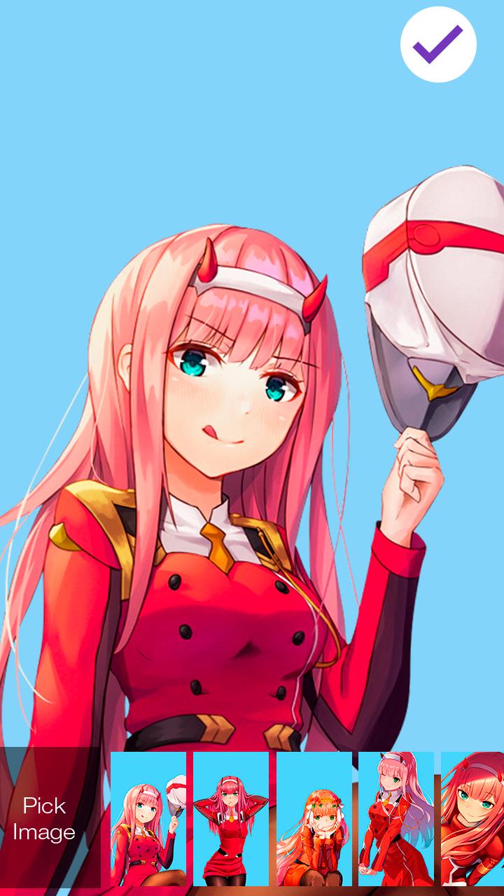 Darling Two Cute Girl Zero Anime Screen Lock for Android - APK Darling Two Cute Girl Zero Anime Screen Lock for Android - APK