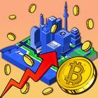 Tap Bitcoin City－Idle Clicker أيقونة