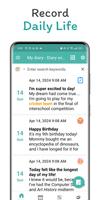 Daily Diary - Diary with Lock постер