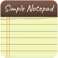 Bloco de notas simples
