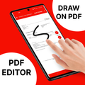 PDF エディタ - PDF 上に描画