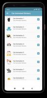 Cat Animated Stickers for WA الملصق