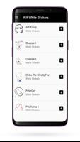 WAStickerApps White Stickers for WhatsApp ポスター