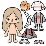 TOCA Boca Paper Doll