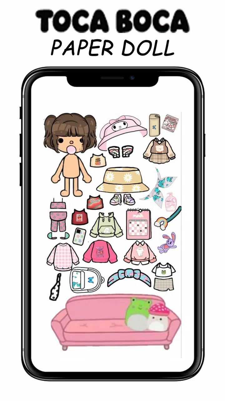 Toca Boca Paper Doll🤩😍 