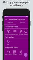 Incontinence Track n Test الملصق