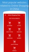 Online Shopping China Affiche