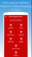 Online Shopping China plakat