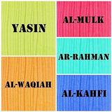 Yasin Al Waqiah Al Mulk Ar Rahman Al Kahfi (MP3) biểu tượng