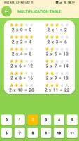 Multiplication Table screenshot 1