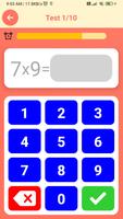 Multiplication Table capture d'écran 3