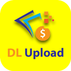 DL Upload, Upload and Earn icon