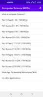Computer Science MCQs syot layar 1