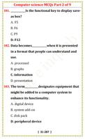 Computer Science MCQs syot layar 3