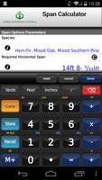 AWC Span Calc screenshot 3