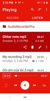 Audio Recorder Pro Ekran Görüntüsü 1