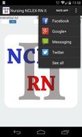 Nursing NCLEX RN II reviewer poster