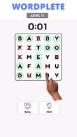 Wordplete: Word Game Puzzle Plakat