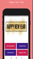 Joyful New Year Stickers 2024 تصوير الشاشة 1