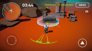 ROBOT Escape MARS 3D game idle screenshot 2