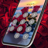 Rose Heart Lock Screen Pin biểu tượng