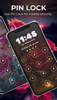 Rose Heart Lock Screen Pin captura de pantalla 1