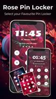 Rose Heart Lock Screen Pin captura de pantalla 2