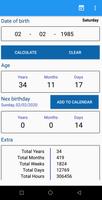 Age Calculator पोस्टर