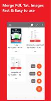 Combine PDF files - Merge PDF पोस्टर