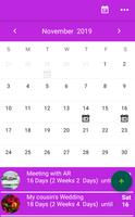برنامه‌نما Day Countdown - Event Countdown & Widget عکس از صفحه