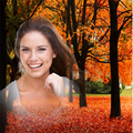 ”Autumn Fall Photo Frame