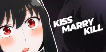 Kiss Marry Kill Anime-Spiel