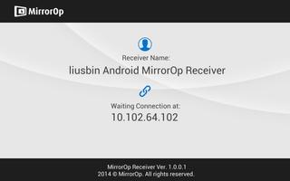 MirrorOp Receiver plakat